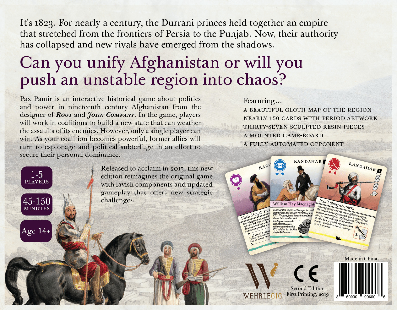 Pax : Pamir Second Edition
